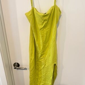Lovers + Friends Lime Green Dress